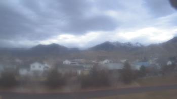 Weather camera view of Blue Peak HS.