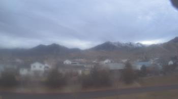 Weather camera view of Blue Peak HS.