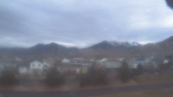 Weather camera view of Blue Peak HS.