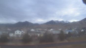 Weather camera view of Blue Peak HS.