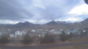 Weather camera view of Blue Peak HS.