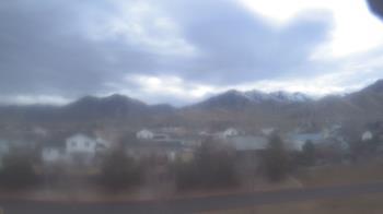 Weather camera view of Blue Peak HS.