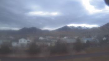 Weather camera view of Blue Peak HS.
