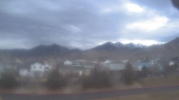 Weather camera view of Blue Peak HS.