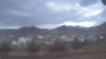 Weather camera view of Blue Peak HS.