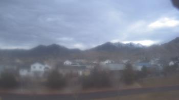 Weather camera view of Blue Peak HS.