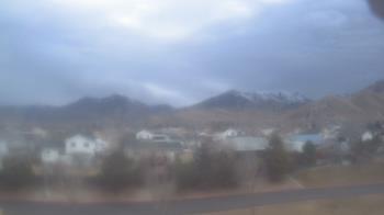 Weather camera view of Blue Peak HS.
