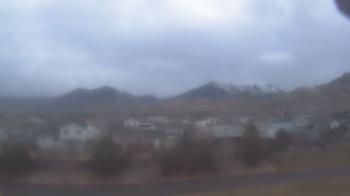 Weather camera view of Blue Peak HS.