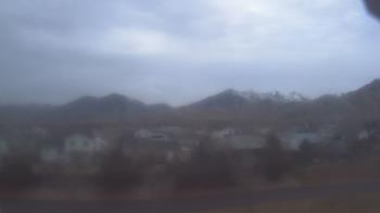 Weather camera view of Blue Peak HS.