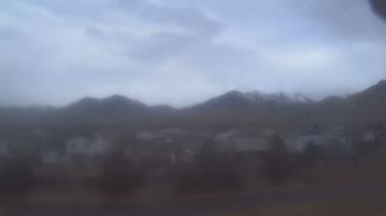 Weather camera view of Blue Peak HS.