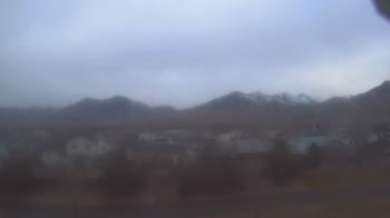 Weather camera view of Blue Peak HS.