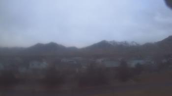 Weather camera view of Blue Peak HS.