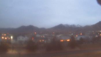 Weather camera view of Blue Peak HS.