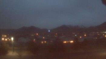 Weather camera view of Blue Peak HS.