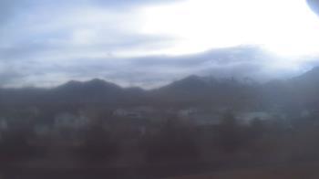 Weather camera view of Blue Peak HS.