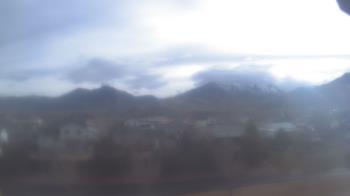 Weather camera view of Blue Peak HS.