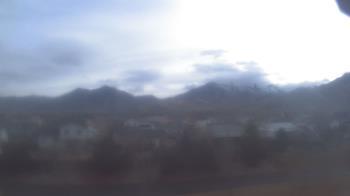 Weather camera view of Blue Peak HS.