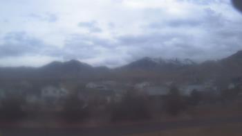 Weather camera view of Blue Peak HS.