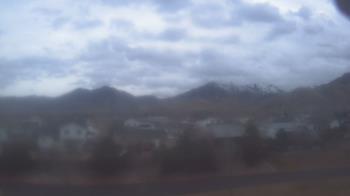 Weather camera view of Blue Peak HS.