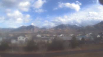 Weather camera view of Blue Peak HS.