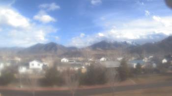 Weather camera view of Blue Peak HS.