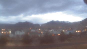 Weather camera view of Blue Peak HS.