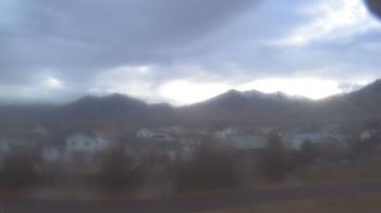 Weather camera view of Blue Peak HS.