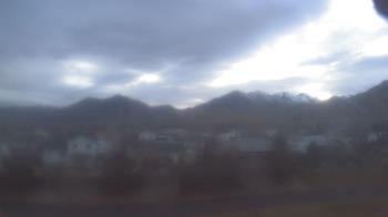 Weather camera view of Blue Peak HS.