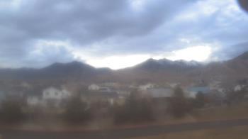 Weather camera view of Blue Peak HS.