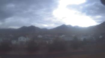 Weather camera view of Blue Peak HS.
