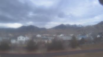 Weather camera view of Blue Peak HS.
