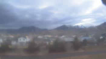 Weather camera view of Blue Peak HS.