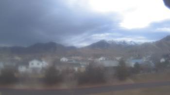 Weather camera view of Blue Peak HS.