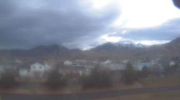 Weather camera view of Blue Peak HS.