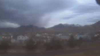 Weather camera view of Blue Peak HS.