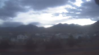 Weather camera view of Blue Peak HS.