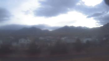 Weather camera view of Blue Peak HS.