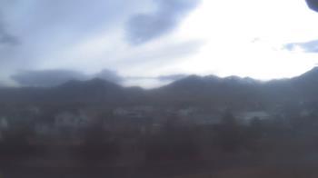 Weather camera view of Blue Peak HS.