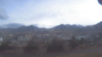 Weather camera view of Blue Peak HS.