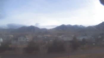 Weather camera view of Blue Peak HS.