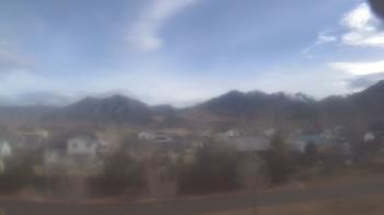 Weather camera view of Blue Peak HS.