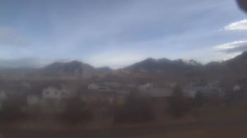 Weather camera view of Blue Peak HS.