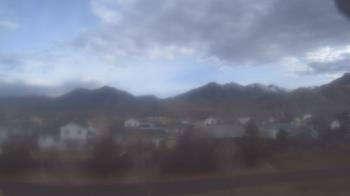 Weather camera view of Blue Peak HS.