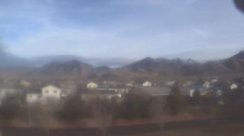 Weather camera view of Blue Peak HS.