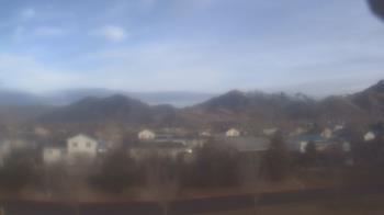 Weather camera view of Blue Peak HS.