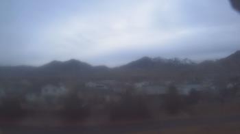 Weather camera view of Blue Peak HS.