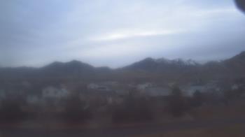 Weather camera view of Blue Peak HS.