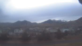 Weather camera view of Blue Peak HS.