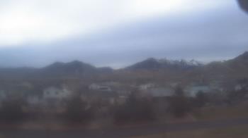 Weather camera view of Blue Peak HS.