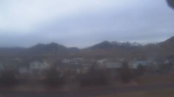 Weather camera view of Blue Peak HS.